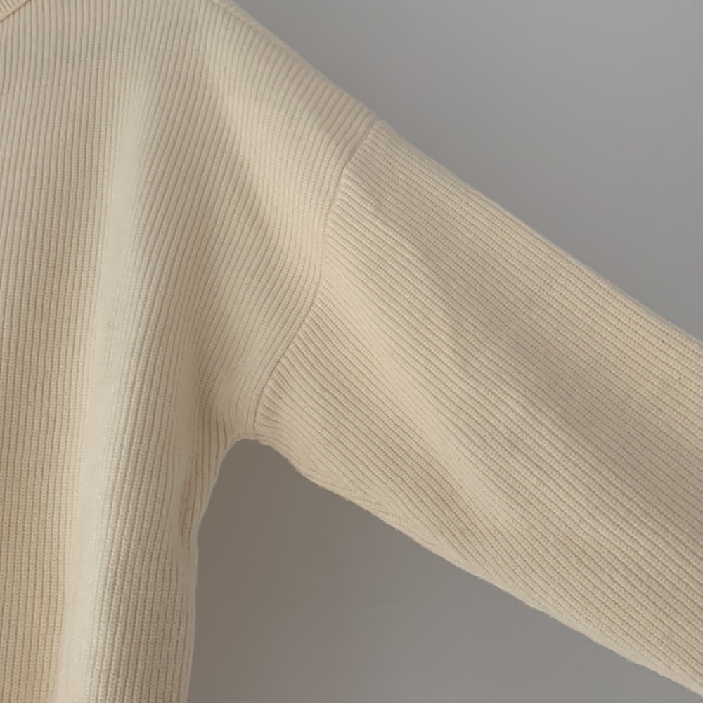 LILLUSORY V Neck Pullover Knitted Henley Sweater - Picture 7 of 11
